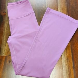 Lululemon Groove Super-High-Rise Flared Pant Nulu Velvet Dust 8